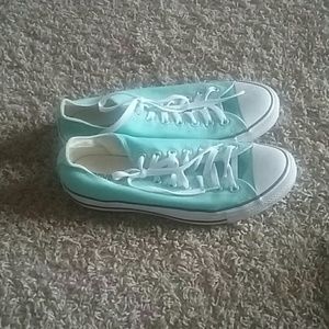 Baby Blue Converse